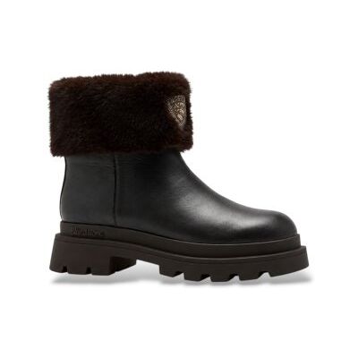 Blauer para mulher. F6KIMMEL10 Botins de pele Kimmel 10 preto (38), Couro, Plano, Zíper, Casual Blauer para mulher. F6KIMMEL10 Botins de pele Kimmel 10 preto (38), Couro, Plano, Zíper, Casual