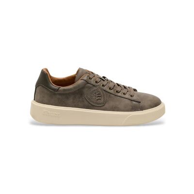 Blauer para homem. F5BUCK01 Sapatos de couro Scarpa taupe (45), Plano, Cordão, Casual Blauer para homem. F5BUCK01 Sapatos de couro Scarpa taupe (45), Plano, Cordão, Casual