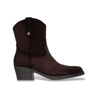 Refresh para mulher. 17614402-MARRON Botins 176144 castanho (37), Marrom, 5 a 8cm, Zíper, Casual Refresh para mulher. 17614402-MARRON Botins 176144 castanho (37), Marrom, 5 a 8cm, Zíper, Casual