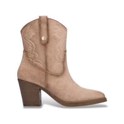 Xti para mulher. 14610502-BEIGE Botins 146105 bege (41), 5 a 8cm, Zíper, Casual Xti para mulher. 14610502-BEIGE Botins 146105 bege (41), 5 a 8cm, Zíper, Casual