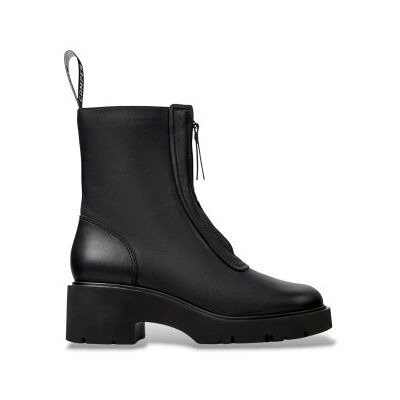 Camper para mulher. K400776-001 Botins de couro Milah preto (38), Plano, Nenhum, Casual Camper para mulher. K400776-001 Botins de couro Milah preto (38), Plano, Nenhum, Casual