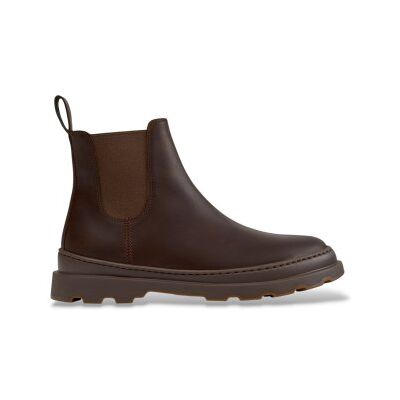 Camper para homem. K300534-005 Botins de pele Brutus+ castanho (45), Couro, Marrom, Plano, Nenhum, Casual Camper para homem. K300534-005 Botins de pele Brutus+ castanho (45), Couro, Marrom, Plano, Nenhum, Casual