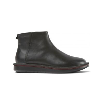 Camper para mulher. K400391-001 Formiga botas de couro para tornozelo preto (37), Plano, 1 a 3cm, Zíper, Casual Camper para mulher. K400391-001 Formiga botas de couro para tornozelo preto (37), Plano, 1 a 3cm, Zíper, Casual