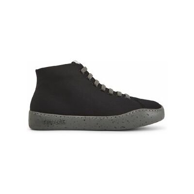 Camper para mulher. K400374-009 Sapatos Peu Touring preto, cinzento (36), Plano, Zíper, Casual, Poliéster reciclado Camper para mulher. K400374-009 Sapatos Peu Touring preto, cinzento (36), Plano, Zíper, Casual, Poliéster reciclado