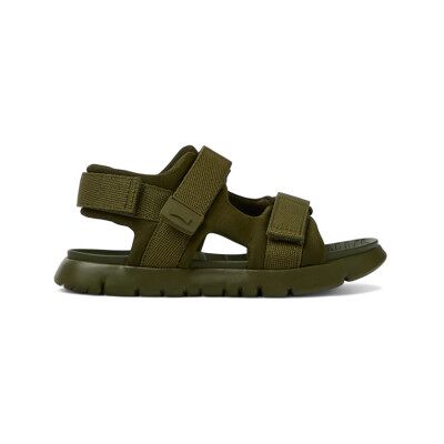 Camper unisex para criança. K800532-005 Sandálias Caterpillar verde (38), Plano, Velcro, Casual, Beachwear, Poliéster reciclado, moda infant Camper unisex para criança. K800532-005 Sandálias Caterpillar verde (38), Plano, Velcro, Casual, Beachwear, Poliéster reciclado, moda infant