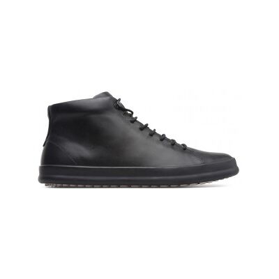 Camper para homem. K300236-004 Sapatos de couro Chassis preto (42), Plano, Cordão, Casual Camper para homem. K300236-004 Sapatos de couro Chassis preto (42), Plano, Cordão, Casual