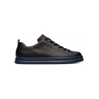 Camper para homem. K100226-017 Sapatos de Couro Preto Runner (44), Plano, Cordão, Casual Camper para homem. K100226-017 Sapatos de Couro Preto Runner (44), Plano, Cordão, Casual