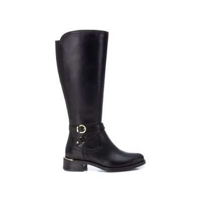 Carmela para mulher. 16202001-NEGRO Botas de couro 162020 preto (35), 3 a 5cm, Zíper, Casual Carmela para mulher. 16202001-NEGRO Botas de couro 162020 preto (35), 3 a 5cm, Zíper, Casual