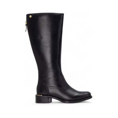 Carmela para mulher. 16264202-NEGRO Botas de couro 162642 preto (38), 1 a 3cm, Zíper, Casual Carmela para mulher. 16264202-NEGRO Botas de couro 162642 preto (38), 1 a 3cm, Zíper, Casual