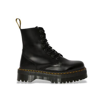Dr Martens para mulher. 15265001 Botas de couro liso Jadon preto (41), 3 a 5cm, Zíper, Casual Dr Martens para mulher. 15265001 Botas de couro liso Jadon preto (41), 3 a 5cm, Zíper, Casual