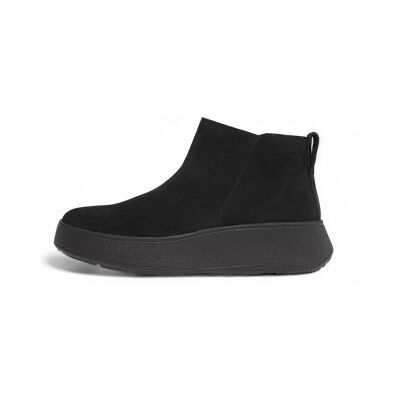 Fitflop para mulher. GM3-090 F-Mode Leather Ankle Boots preto (40), Couro, 3 a 5cm, Zíper, Casual Fitflop para mulher. GM3-090 F-Mode Leather Ankle Boots preto (40), Couro, 3 a 5cm, Zíper, Casual