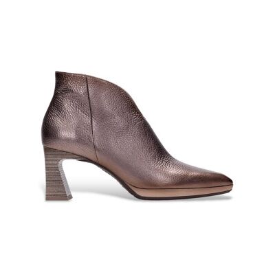 Hispanitas para mulher. HI254270 Botins em pele Atlanta Bronze (39), Couro, 5 a 8cm, Zíper, Casual Hispanitas para mulher. HI254270 Botins em pele Atlanta Bronze (39), Couro, 5 a 8cm, Zíper, Casual