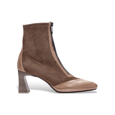 Hispanitas para mulher. HI254186 Botins Atlanta Soho em pele castanha (38), Couro, Marrom, 3 a 5cm, Zíper, Casual Hispanitas para mulher. HI254186 Botins Atlanta Soho em pele castanha (38), Couro, Marrom, 3 a 5cm, Zíper, Casual