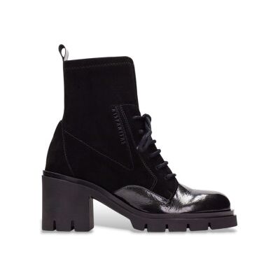 Hispanitas para mulher. HI254281 Zurich Rock Leather Ankle Boots preto (36), Couro, 5 a 8cm, Zíper, Casual Hispanitas para mulher. HI254281 Zurich Rock Leather Ankle Boots preto (36), Couro, 5 a 8cm, Zíper, Casual