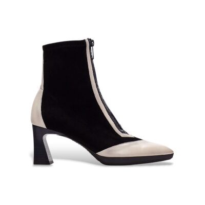 Hispanitas para mulher. BHI254186 Botins em pele Soho preto (38), Couro, 5 a 8cm, Zíper, Casual Hispanitas para mulher. BHI254186 Botins em pele Soho preto (38), Couro, 5 a 8cm, Zíper, Casual