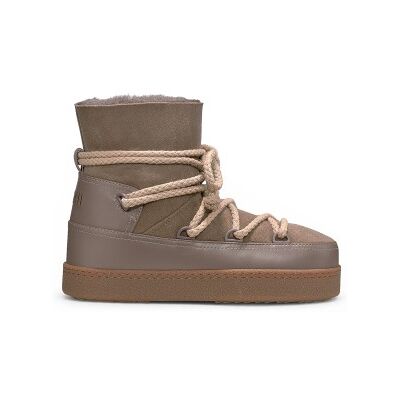 Inuikii para mulher. 1002.003.0022 Botas de Pele Classic taupe (38), Couro, Plano, Cordão, Casual Inuikii para mulher. 1002.003.0022 Botas de Pele Classic taupe (38), Couro, Plano, Cordão, Casual