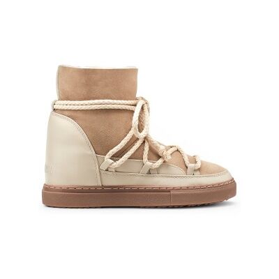 Inuikii para mulher. 1001.004.0042 Botas de Pele Classic Wedge bege (37), Couro, 3 a 5cm, Cordão, Casual Inuikii para mulher. 1001.004.0042 Botas de Pele Classic Wedge bege (37), Couro, 3 a 5cm, Cordão, Casual