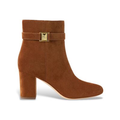 Lauren Ralph Lauren para mulher. 802967827002 Botins Kelie em pele castanha (35), Couro, Marrom, 5 a 8cm, Zíper, Casual Lauren Ralph Lauren para mulher. 802967827002 Botins Kelie em pele castanha (35), Couro, Marrom, 5 a 8cm, Zíper, Casual