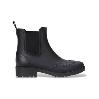 Lauren Ralph Lauren para mulher. 802945876001 Botas de borracha Preslie preto (35), 1 a 3cm, Nenhum, Casual, PVC Lauren Ralph Lauren para mulher. 802945876001 Botas de borracha Preslie preto (35), 1 a 3cm, Nenhum, Casual, PVC