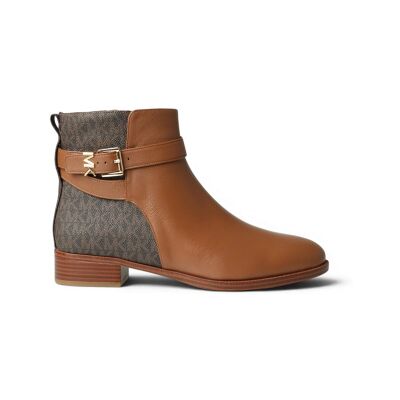 Michael Kors para mulher. 40T6RCFE6L Botins de Couro Rachel castanho (39), Marrom, 1 a 3cm, Zíper, Casual, Clássico Michael Kors para mulher. 40T6RCFE6L Botins de Couro Rachel castanho (39), Marrom, 1 a 3cm, Zíper, Casual, Clássico