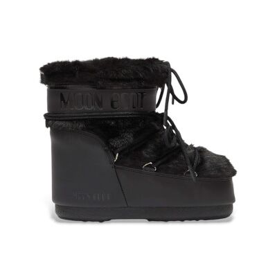 Moon Boot para mulher. 80D1409390 Botas Icon Low Faux pretas (36/38), Preto, Plano, Nenhum, Casual, Neve Moon Boot para mulher. 80D1409390 Botas Icon Low Faux pretas (36/38), Preto, Plano, Nenhum, Casual, Neve