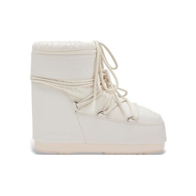 Moon Boot unisex. 80D1409380 Botins Icon Low Rubber Beige (42/44), Bege, Plano, Cordão, Casual Moon Boot unisex. 80D1409380 Botins Icon Low Rubber Beige (42/44), Bege, Plano, Cordão, Casual
