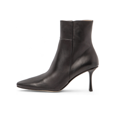 Neosens para mulher. 331951101003_001 Botins em pele S3195 preto (37), Couro, 8 a 10cm, Zíper, Casual Neosens para mulher. 331951101003_001 Botins em pele S3195 preto (37), Couro, 8 a 10cm, Zíper, Casual