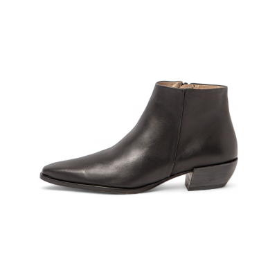 Neosens para mulher. 333521101003_001 Botins em pele S3352 preto (39), Couro, 3 a 5cm, Zíper, Casual Neosens para mulher. 333521101003_001 Botins em pele S3352 preto (39), Couro, 3 a 5cm, Zíper, Casual