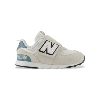 New Balance unisex para criança. I574V2_KL Ténis de couro 574 NewHook & Loop cinzento (17), Plano, Velcro, Casual, Cinza, moda infantil New Balance unisex para criança. I574V2_KL Ténis de couro 574 NewHook & Loop cinzento (17), Plano, Velcro, Casual, Cinza, moda infantil