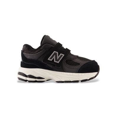 New Balance unisex para criança. IV2002V1 Tênis de couro 2002 Hook & Loop preto (25.5), Plano, Camurça, Velcro, Casual, moda infantil New Balance unisex para criança. IV2002V1 Tênis de couro 2002 Hook & Loop preto (25.5), Plano, Camurça, Velcro, Casual, moda infantil