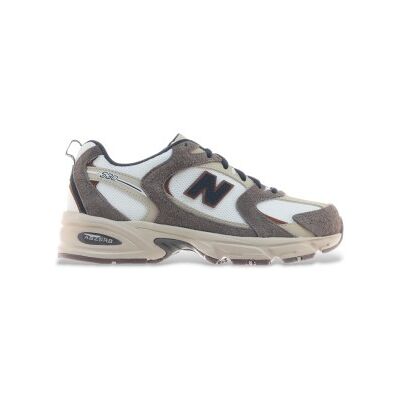 New Balance para homem. MR530 Tênis 530 bege (38), Marrom, Plano, Cordão, Casual New Balance para homem. MR530 Tênis 530 bege (38), Marrom, Plano, Cordão, Casual
