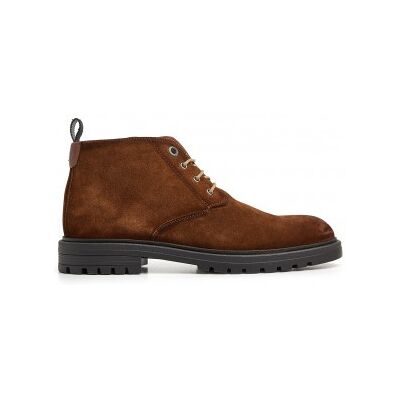 Pepe Jeans para homem. PMS50239 Logan Desert Leather Ankle Boots castanho (44), Couro, Marrom, Plano, Cordão, Casual Pepe Jeans para homem. PMS50239 Logan Desert Leather Ankle Boots castanho (44), Couro, Marrom, Plano, Cordão, Casual
