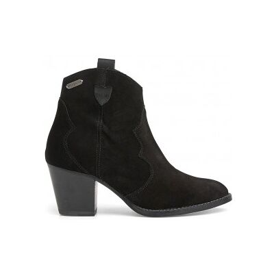 Pepe Jeans para mulher. PLS50491 Luna Sand Leather Ankle Boots preto (38), Couro, 3 a 5cm, Zíper, Casual Pepe Jeans para mulher. PLS50491 Luna Sand Leather Ankle Boots preto (38), Couro, 3 a 5cm, Zíper, Casual