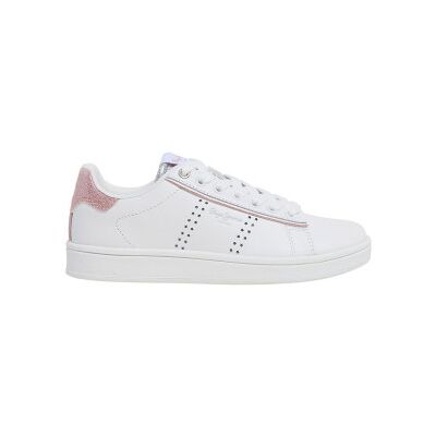 Pepe Jeans para mulher/menina. PGS30600 Player Night Leather Sneakers branco (40), Couro, Plano, Cordão, Casual, moda infantil Pepe Jeans para mulher/menina. PGS30600 Player Night Leather Sneakers branco (40), Couro, Plano, Cordão, Casual, moda infantil