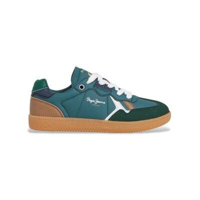 Pepe Jeans para menino. PBS000001 Sapatos Bola Um verde (38), Plano, Cordão, Casual, moda infantil Pepe Jeans para menino. PBS000001 Sapatos Bola Um verde (38), Plano, Cordão, Casual, moda infantil