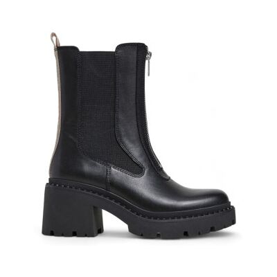 Pepe Jeans para mulher. PLS50550 Glen Desert Leather Ankle Boots preto (40), Couro, 5 a 8cm, Zíper, Casual Pepe Jeans para mulher. PLS50550 Glen Desert Leather Ankle Boots preto (40), Couro, 5 a 8cm, Zíper, Casual