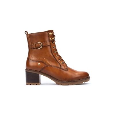 Pikolinos para mulher. W7H-8510 Botins de couro Llanes castanhos -Altura do salto 6cm (41), Marrom, 3 a 5cm, 5 a 8cm, Zíper, Casual Pikolinos para mulher. W7H-8510 Botins de couro Llanes castanhos -Altura do salto 6cm (41), Marrom, 3 a 5cm, 5 a 8cm, Zíper, Casual