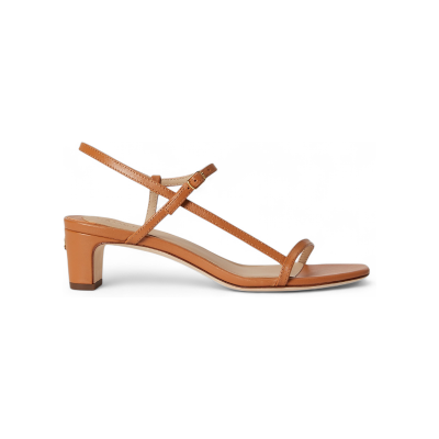 Lauren Ralph Lauren para mulher. 802P00097008 Sandálias Lainee em pele de napa castanha (38), Couro, Marrom, 3 a 5cm, Fivela, Casual, Sapato Lauren Ralph Lauren para mulher. 802P00097008 Sandálias Lainee em pele de napa castanha (38), Couro, Marrom, 3 a 5cm, Fivela, Casual, Sapato