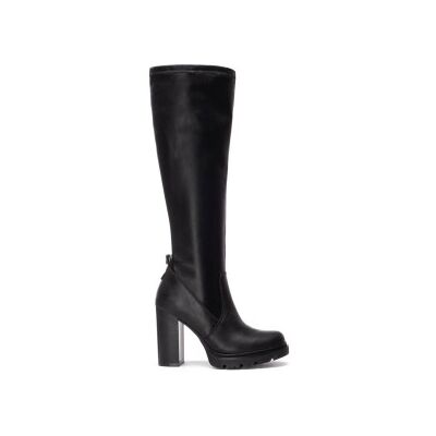 Refresh para mulher. 17292401-NEGRO Botas 172924 pretas (41), Preto, 8 a 10cm, Zíper, Casual Refresh para mulher. 17292401-NEGRO Botas 172924 pretas (41), Preto, 8 a 10cm, Zíper, Casual