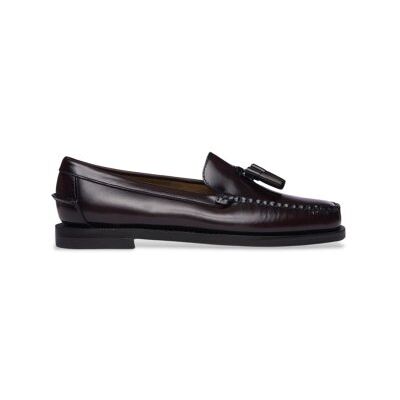 Sebago para mulher. 7001560 Mocassins clássicos Will em pele castanho-vinho (38), Couro, Plano, 1 a 3cm, Nenhum, Casual, Sapatos de Festa, B Sebago para mulher. 7001560 Mocassins clássicos Will em pele castanho-vinho (38), Couro, Plano, 1 a 3cm, Nenhum, Casual, Sapatos de Festa, B