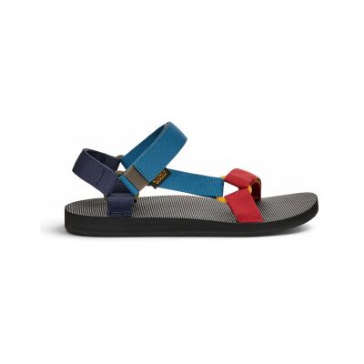 Teva para homem. 1004006 Sandálias Original Universal azul, vermelho (40.5), Plano, Velcro, Casual Teva para homem. 1004006 Sandálias Original Universal azul, vermelho (40.5), Plano, Velcro, Casual