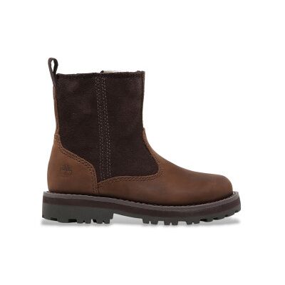 Timberland unisex para criança. TB1A28KX2421 Botas Courma Mid Warm em pele castanha (21), Couro, Marrom, Plano, Zíper, Casual, moda infantil Timberland unisex para criança. TB1A28KX2421 Botas Courma Mid Warm em pele castanha (21), Couro, Marrom, Plano, Zíper, Casual, moda infantil