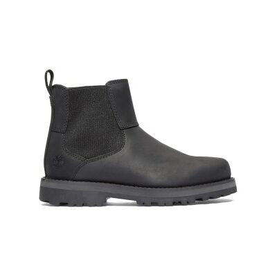 Timberland unisex para criança. TB0A25GV0011 Botas chelsea em pele preta Courma (32), Couro, Preto, Plano, Zíper, Velcro, Casual, moda infan Timberland unisex para criança. TB0A25GV0011 Botas chelsea em pele preta Courma (32), Couro, Preto, Plano, Zíper, Velcro, Casual, moda infan