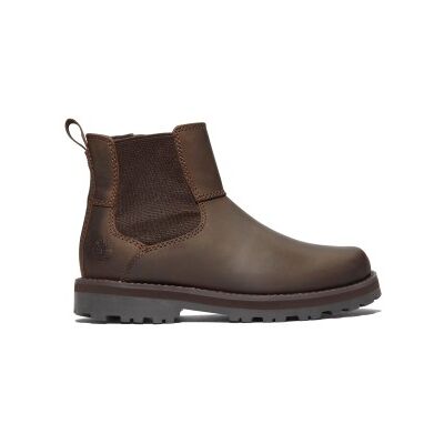Timberland unisex para criança. TB0A25GK9311 Botas Chelsea em pele castanha Courma (33), Couro, Marrom, Plano, Zíper, Velcro, Casual, moda i Timberland unisex para criança. TB0A25GK9311 Botas Chelsea em pele castanha Courma (33), Couro, Marrom, Plano, Zíper, Velcro, Casual, moda i