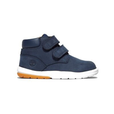 Timberland para menino. TB0A2K280191 Botas de couro de cano médio Toddle Tracks azul-marinho com fecho de velcro (23), Plano, Casual, moda i Timberland para menino. TB0A2K280191 Botas de couro de cano médio Toddle Tracks azul-marinho com fecho de velcro (23), Plano, Casual, moda i