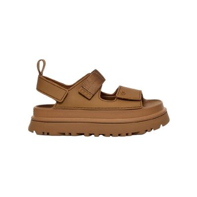 UGG para mulher. 1152685 Sandálias castanhas Golden Glow (37), Marrom, Plano, 3 a 5cm, Velcro, Casual UGG para mulher. 1152685 Sandálias castanhas Golden Glow (37), Marrom, Plano, 3 a 5cm, Velcro, Casual