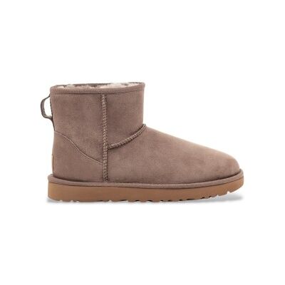 UGG para mulher. 1016222 Botas de Pele Classic Mini II taupe (41), Plano, Camurça, Nenhum, Casual UGG para mulher. 1016222 Botas de Pele Classic Mini II taupe (41), Plano, Camurça, Nenhum, Casual