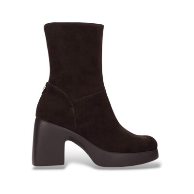 Wonders para mulher. H-49101_5713_9332 Botas de Pele Lady 101 Marrom (37), 5 a 8cm, Serraje, Zíper, Casual Wonders para mulher. H-49101_5713_9332 Botas de Pele Lady 101 Marrom (37), 5 a 8cm, Serraje, Zíper, Casual