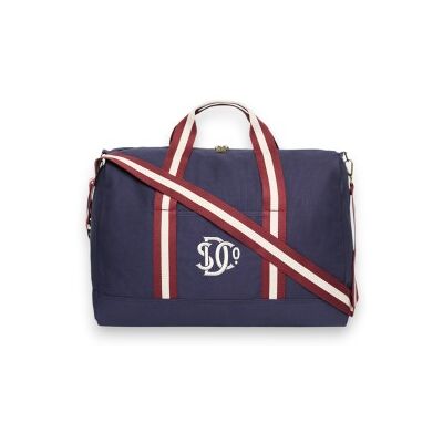 Superdry unisex. Y9110437A Bolsa Weekender marinho (OSFA), Casual, Algodão Superdry unisex. Y9110437A Bolsa Weekender marinho (OSFA), Casual, Algodão