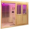 Global Relax Sauna Dharani S1 Plus (Madeira - 67,5x168,5,x151,5 cm)